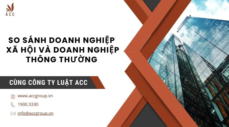 So sánh doanh nghiệp xã hội và doanh nghiệp thông thường