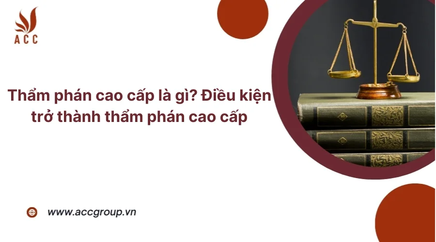 Thẩm phán cao cấp là gì? Điều kiện trở thành thẩm phán cao cấp