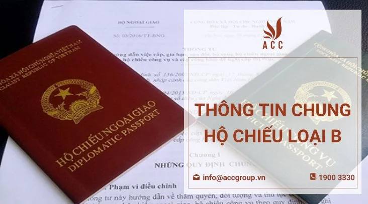 Thông tin chung hộ chiếu loại b