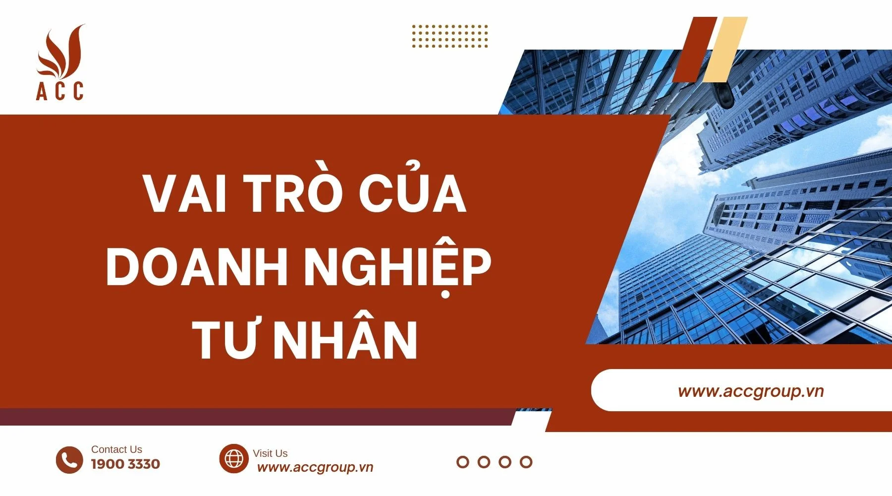 Vai trò của doanh nghiệp tư nhân