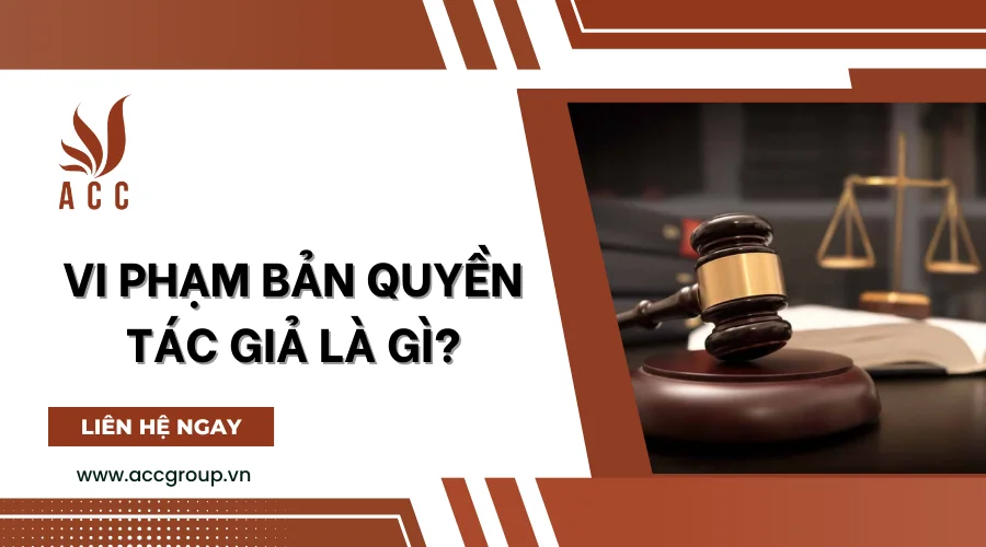 Vi phạm bản quyền tác giả là gì?