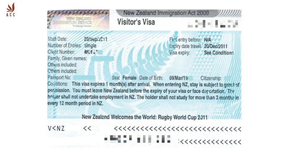 Visa New Zealand