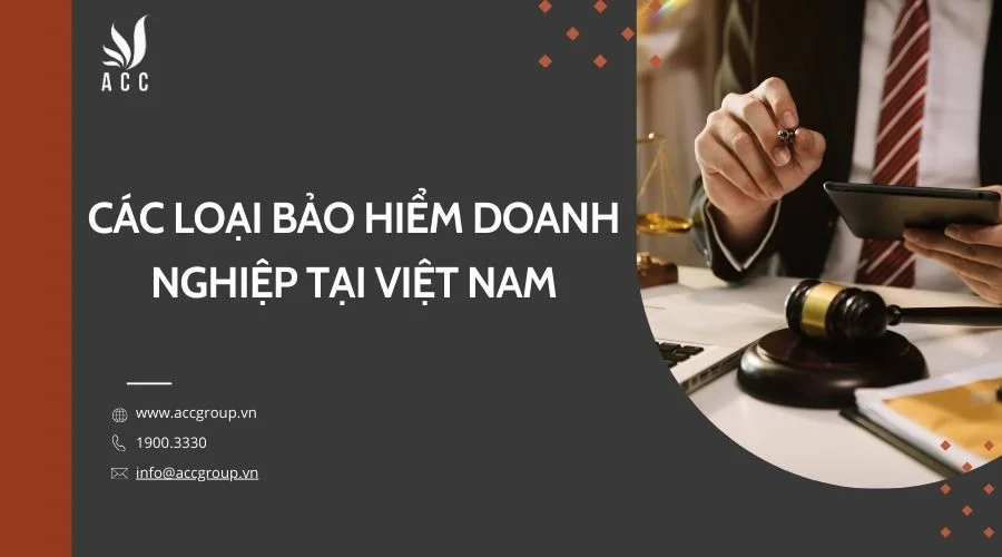 Các loại bảo hiểm dành cho doanh nghiệp