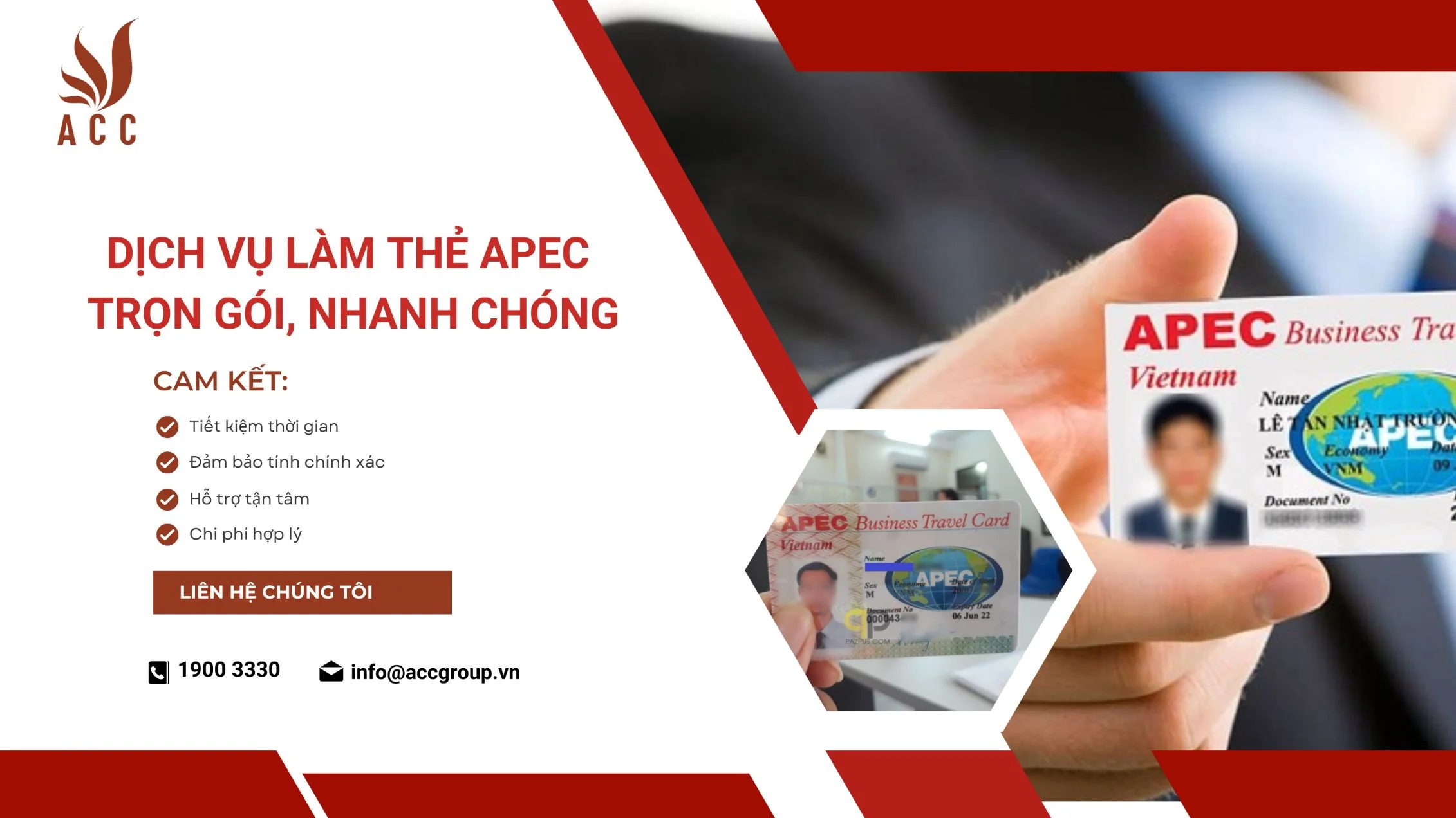 Dịch vụ làm thẻ APEC trọn gói, nhanh chóng