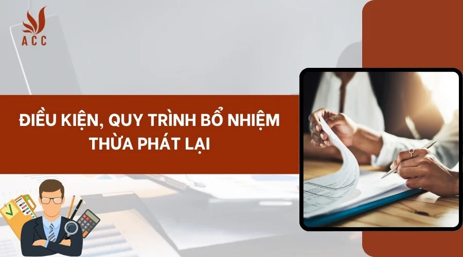 Điều kiện, quy trình bổ nhiệm thừa phát lại