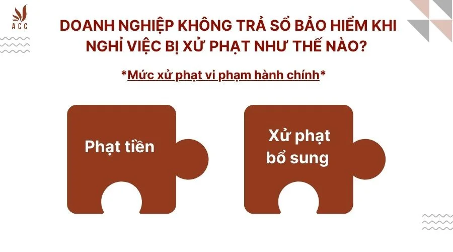 Doanh nghiệp không trả sổ bảo hiểm khi nghỉ việc bị xử phạt như thế nào?