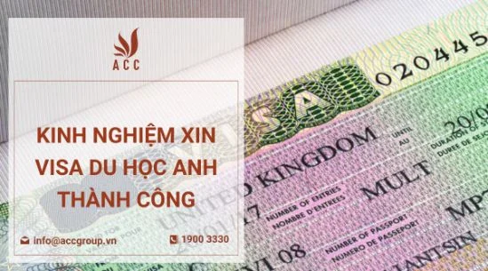 Kinh nghiệm xin visa du học Anh thành công