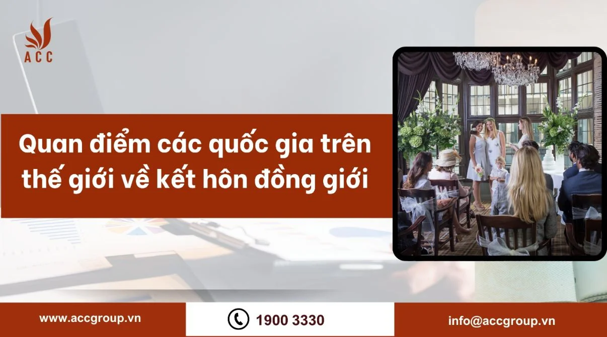 Quan điểm các quốc gia trên thế giới về kết hôn đồng giới