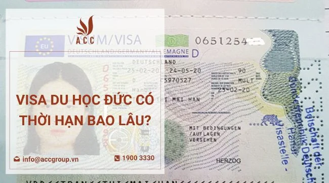 Visa du học đức có thời hạn bao lâu?