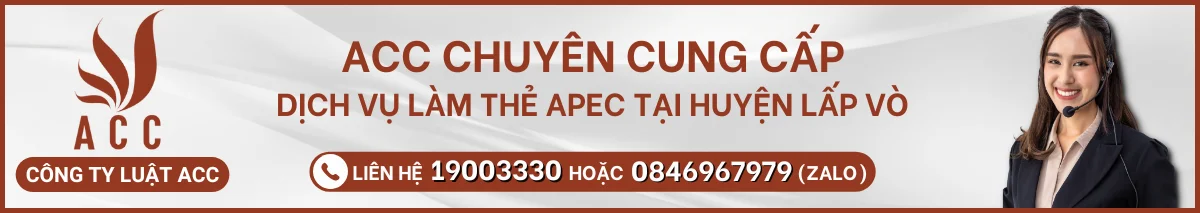 Dịch vụ làm thẻ APEC tại Huyện Lấp Vò