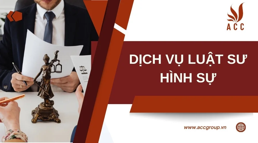 Dịch vụ luật sư hình sự