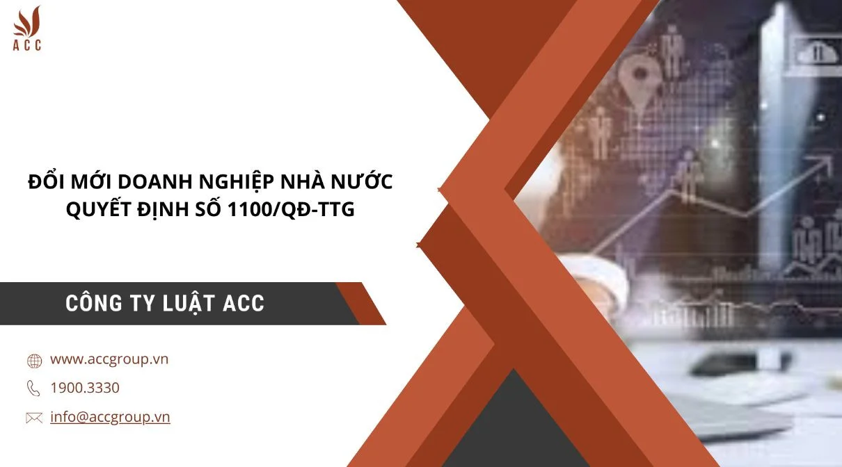 Đổi mới doanh nghiệp nhà nước quyết định số 1100/QĐ-TTg