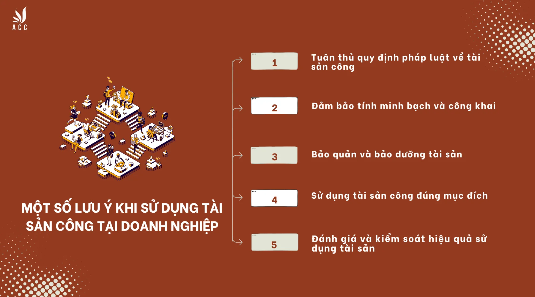 Một số lưu ý khi sử dụng tài sản công tại doanh nghiệp