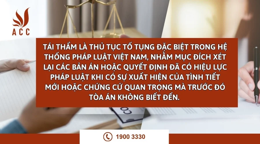 Tái thẩm là gì?