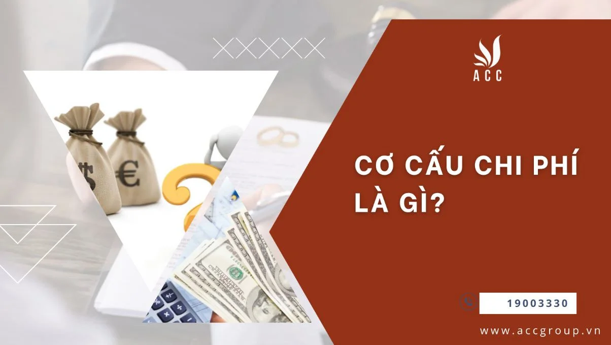 Cơ cấu chi phí là gì?