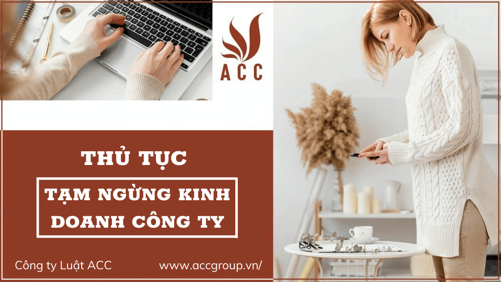 Thủ tục tạm ngừng kinh doanh công ty