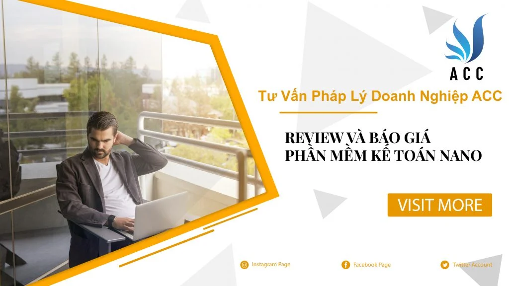 Review và báo giá phần mềm kế toán Nano