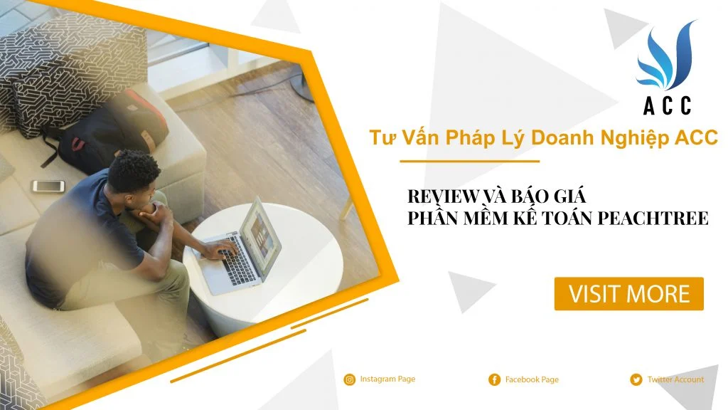 Review và báo giá phần mềm kế toán Peachtree