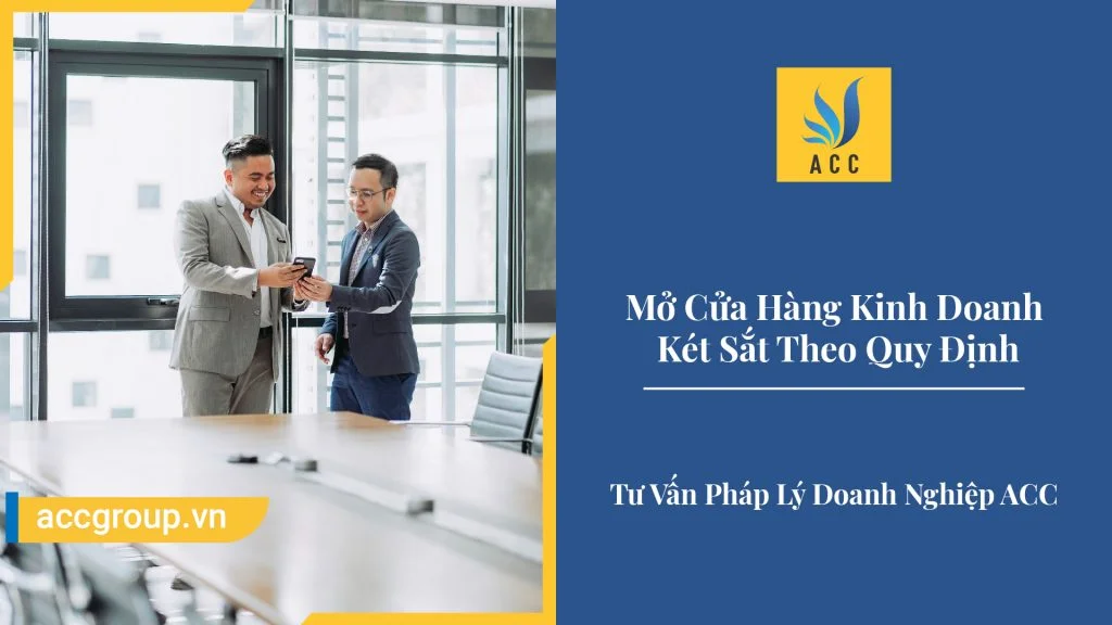 Mở Cửa Hàng Kinh Doanh Két Sắt Theo Quy Định Cập Nhật 2020