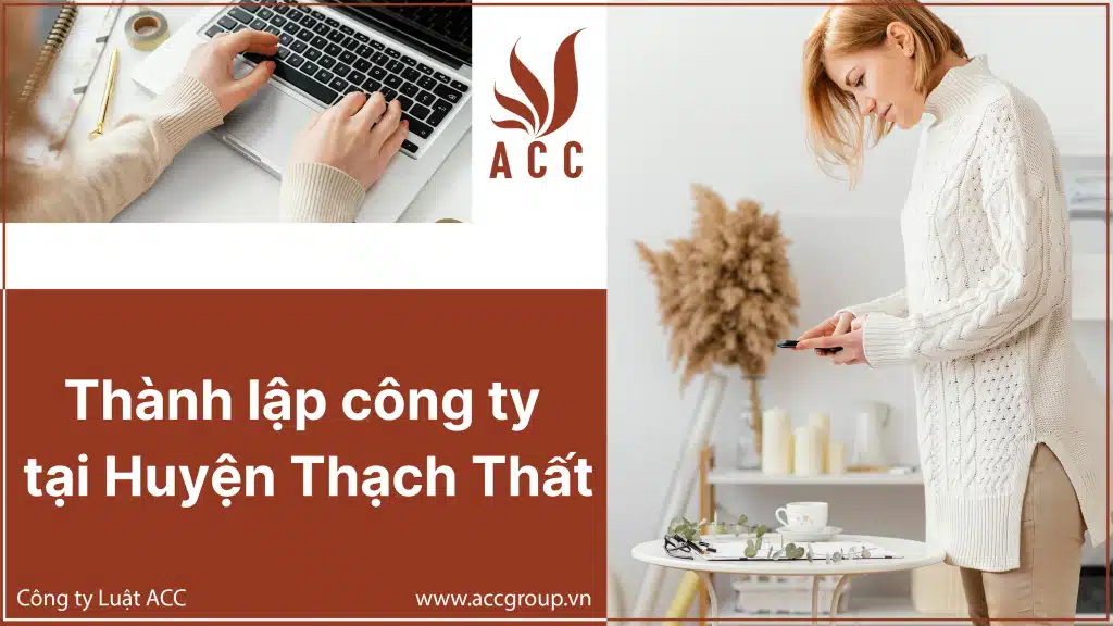 Thanh Lap Cong Ty Tai Huyện Thạch Thất