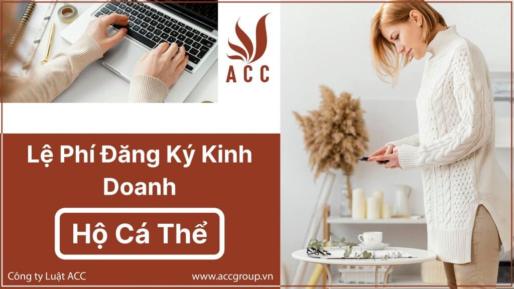 lệ phí đăng ký kinh doanh hộ cá thể