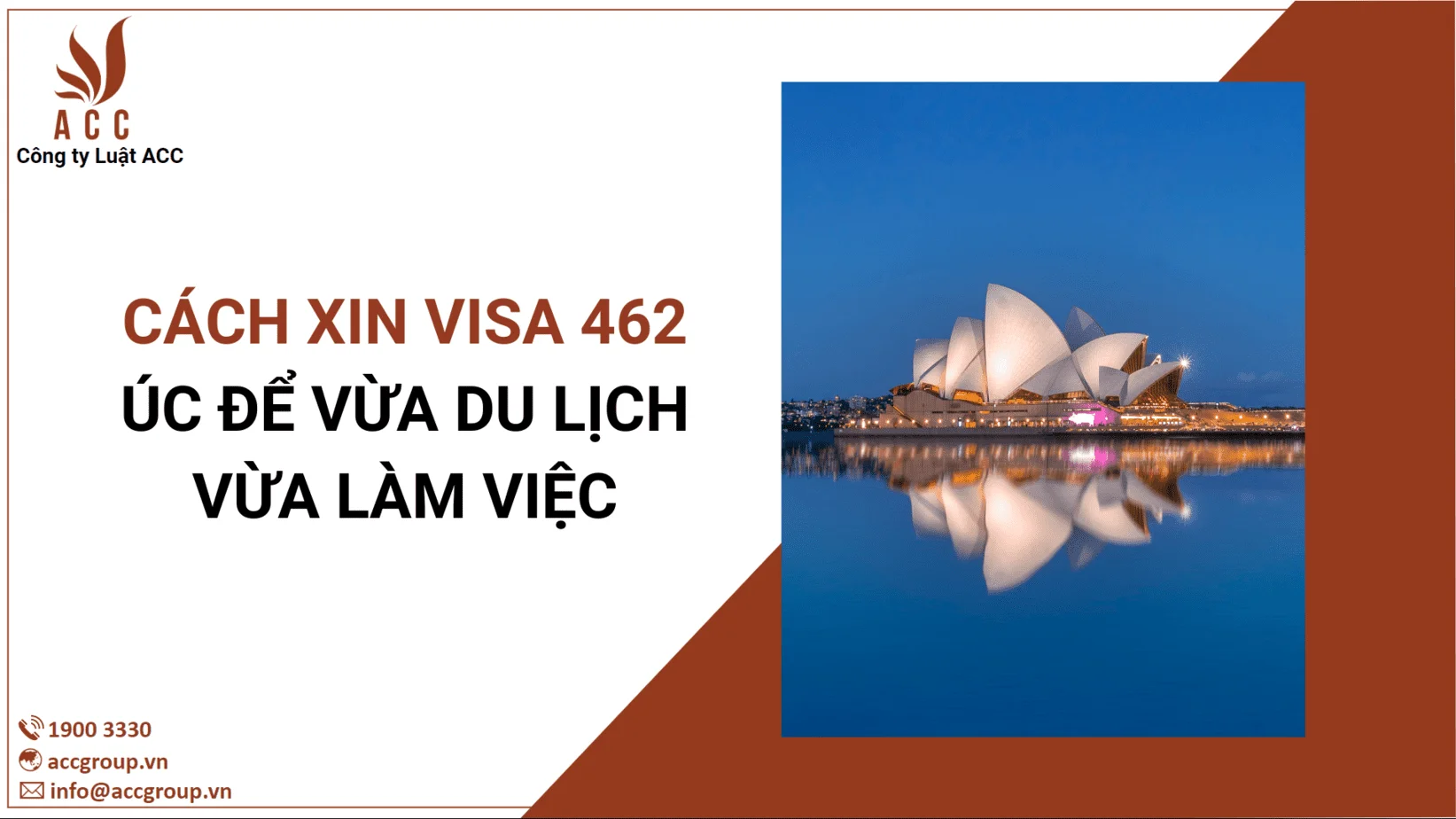 Cách xin visa 462 Úc để vừa du lịch vừa làm việc