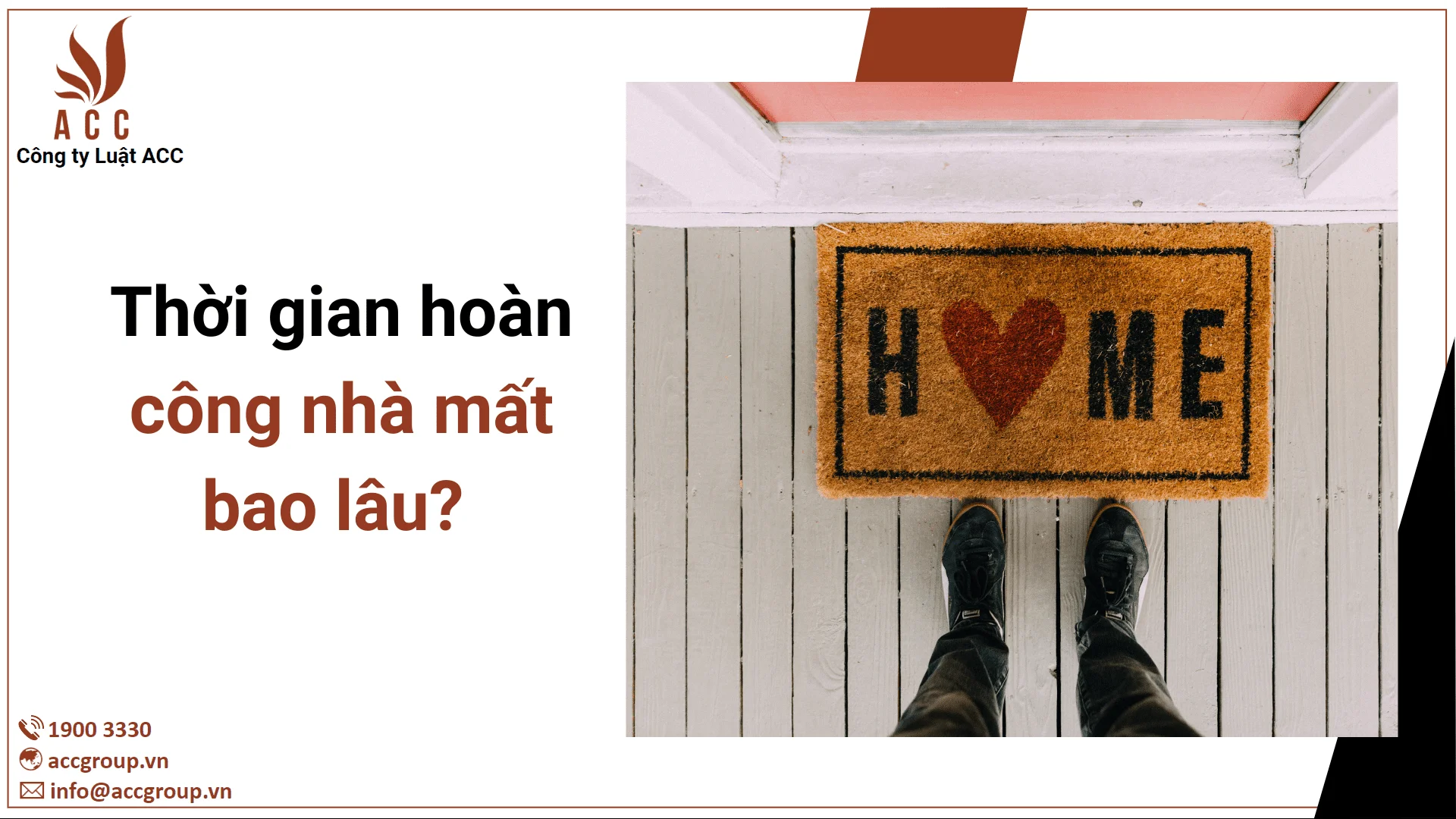 Thời gian hoàn công nhà mất bao lâu? 
