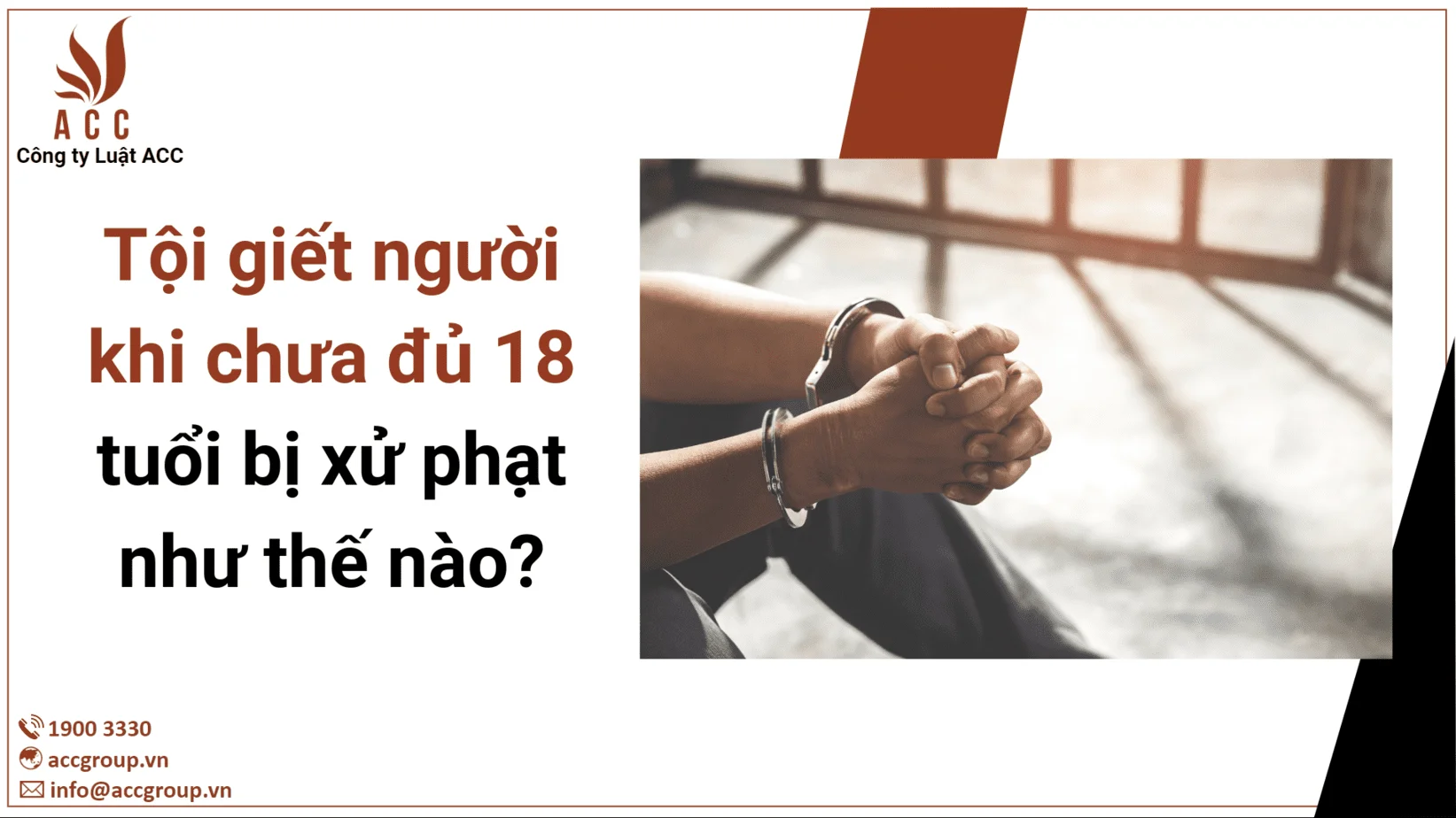 Tội giết người khi chưa đủ 18 tuổi bị xử phạt như thế nào?