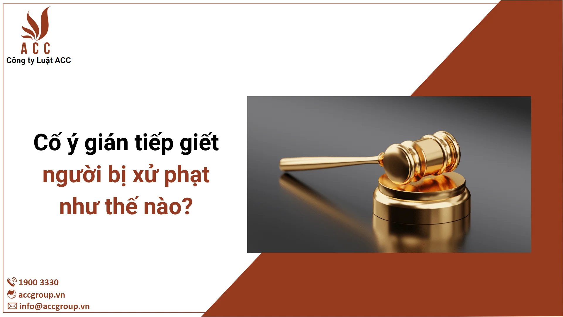 Cố ý gián tiếp giết người bị xử phạt như thế nào?