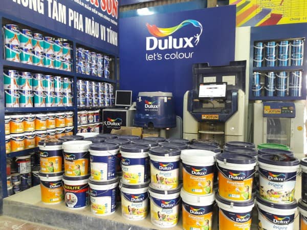 Bạn muốn kinh doanh đại lý sơn Dulux uy tín và thành công? Hãy xem ngay hình ảnh liên quan để tìm hiểu thêm thông tin về cách mở đại lý sơn Dulux và những lợi ích của việc hợp tác với thương hiệu này.
