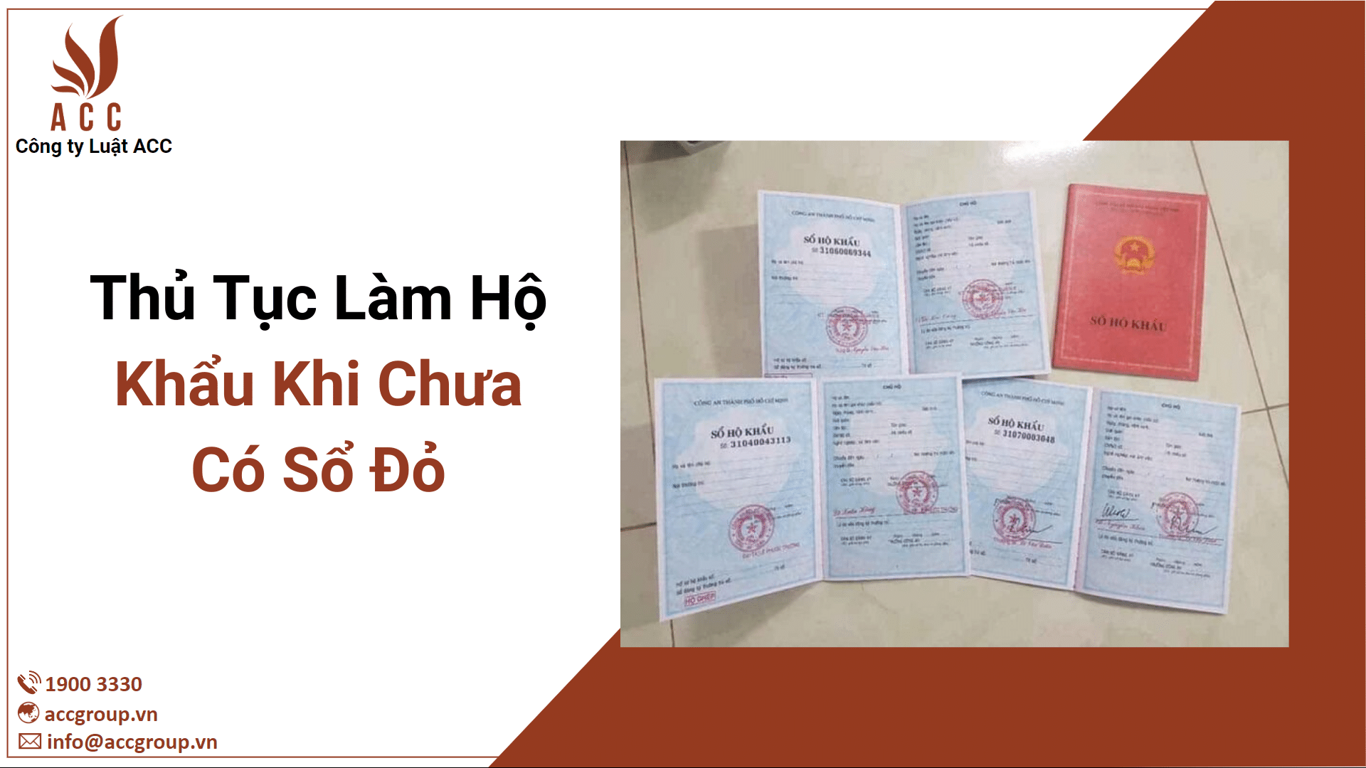 Thủ Tục Làm Hộ Khẩu Khi Chưa Có Sổ Đỏ