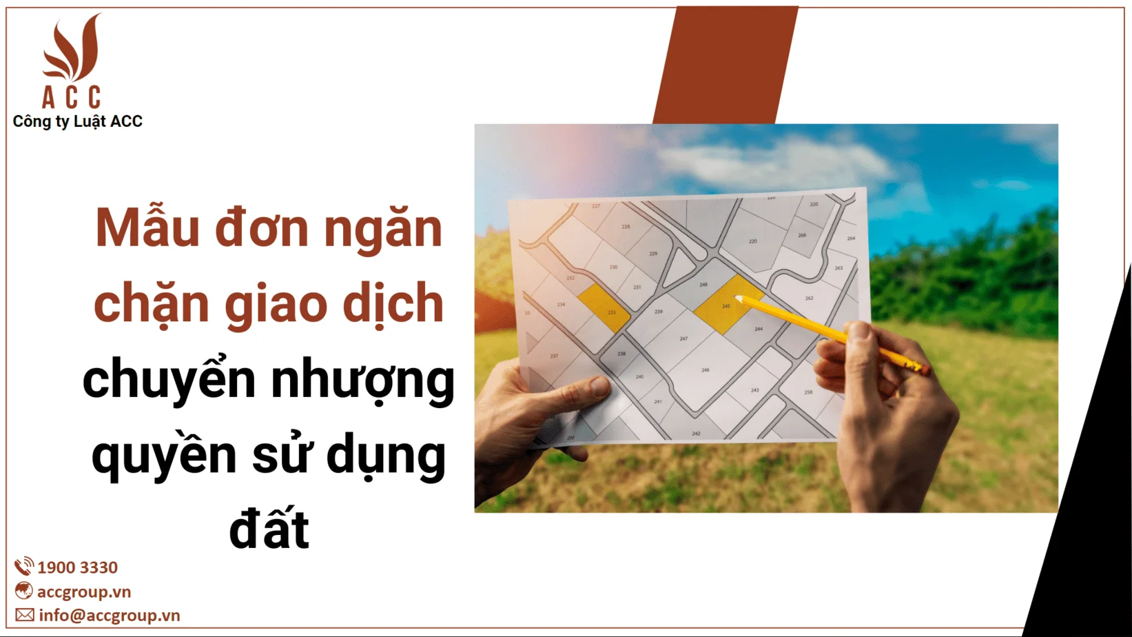 Mẫu đơn ngăn chặn giao dịch chuyển nhượng quyền sử dụng đất