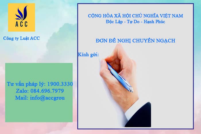 Mẫu đơn xin chuyển công tác của công chức [Mới nhất 2022]