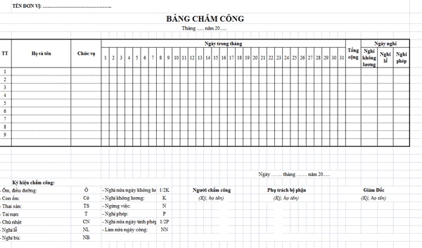 cham-cong-hang-ngay