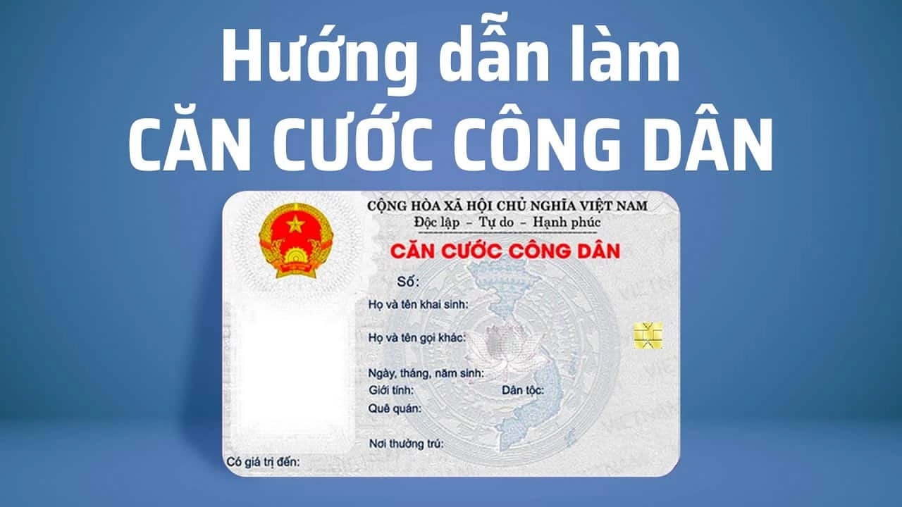 khai báo căn cước công dân online