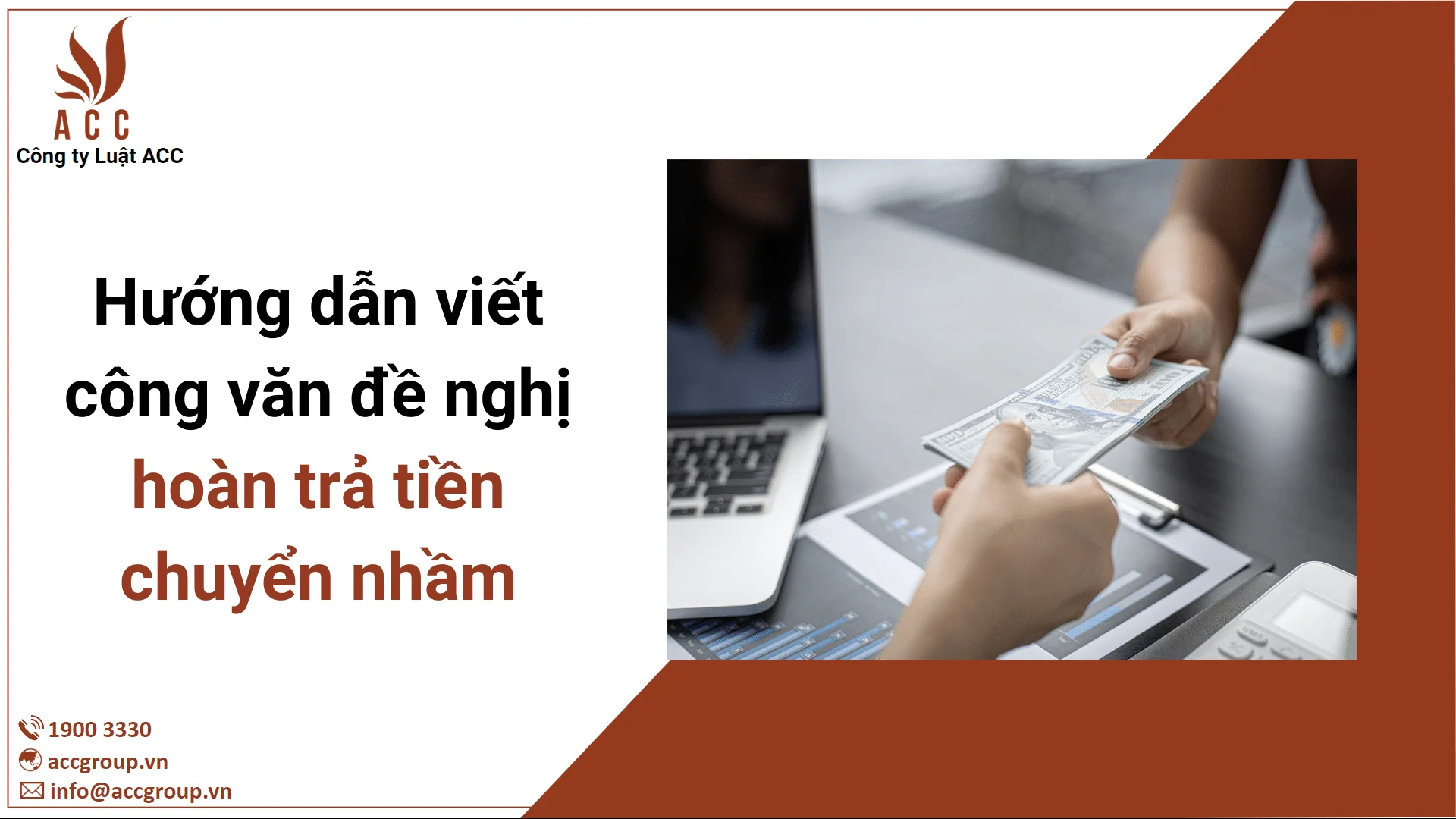 Hướng dẫn viết công văn đề nghị hoàn trả tiền chuyển nhầm