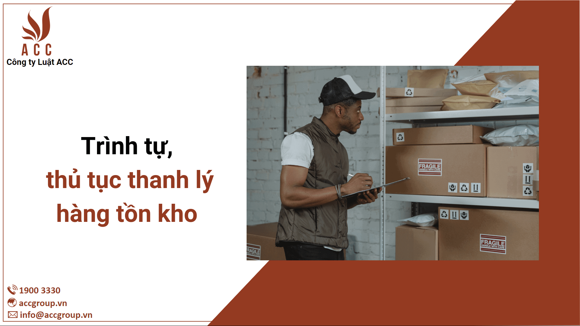 Trình tự, thủ tục thanh lý hàng tồn kho