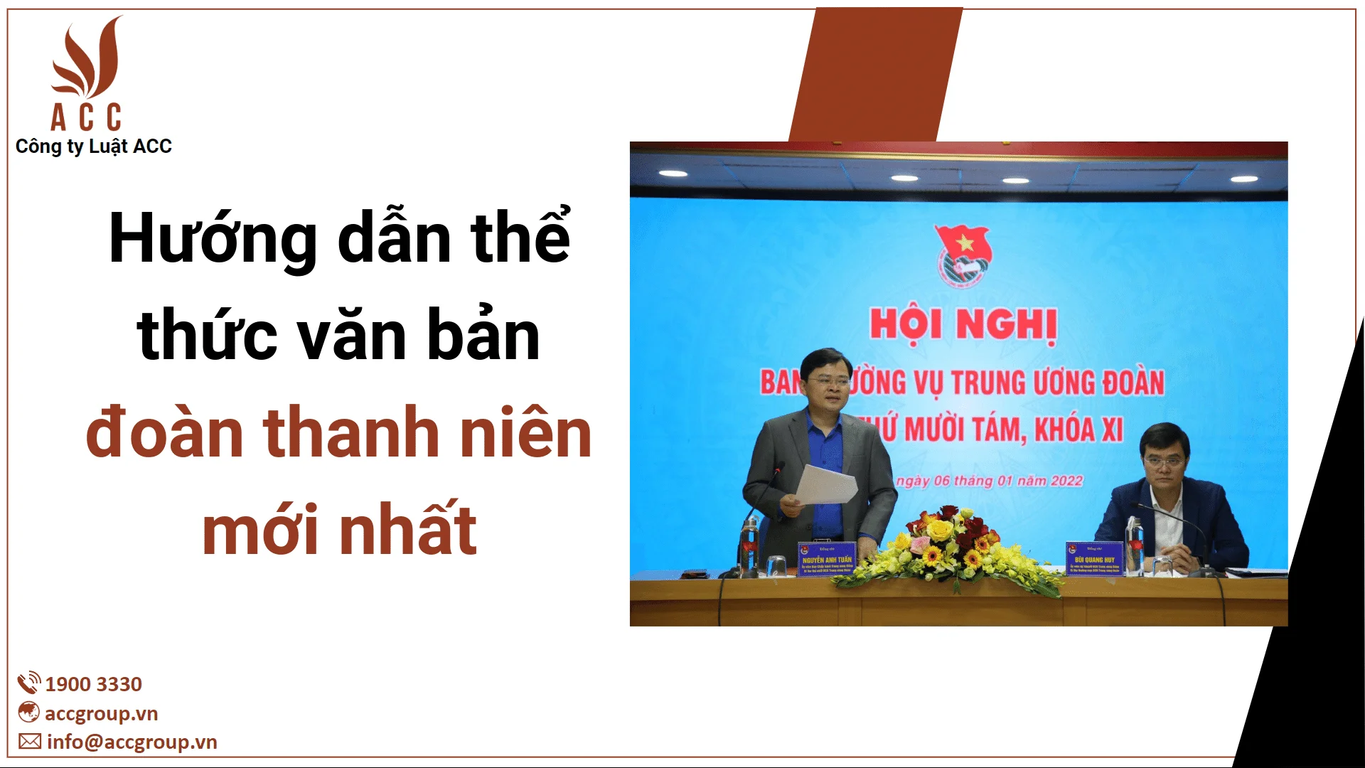 Hướng dẫn thể thức văn bản đoàn thanh niên mới nhất