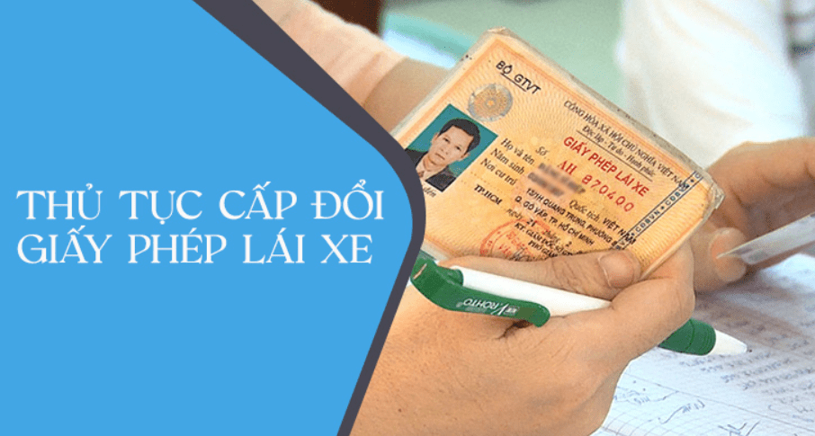 Thủ tục đổi bằng lái xe ô tô