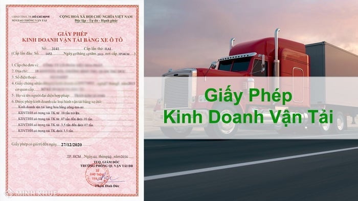 Quy dinh ve giay phep kinh doanh van tai hanh khach 2022