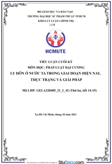 Ly hôn ở nước ta trong giai đoạn hiện nay