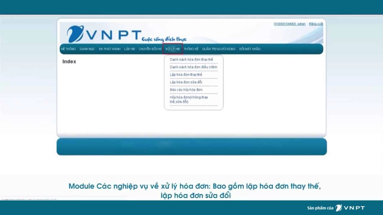 Tra cứu hóa đơn điện tử VNPT