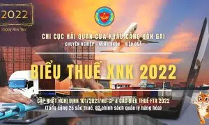 Biểu Thuế Xuất Nhập Khẩu Việt Nam Năm 2022