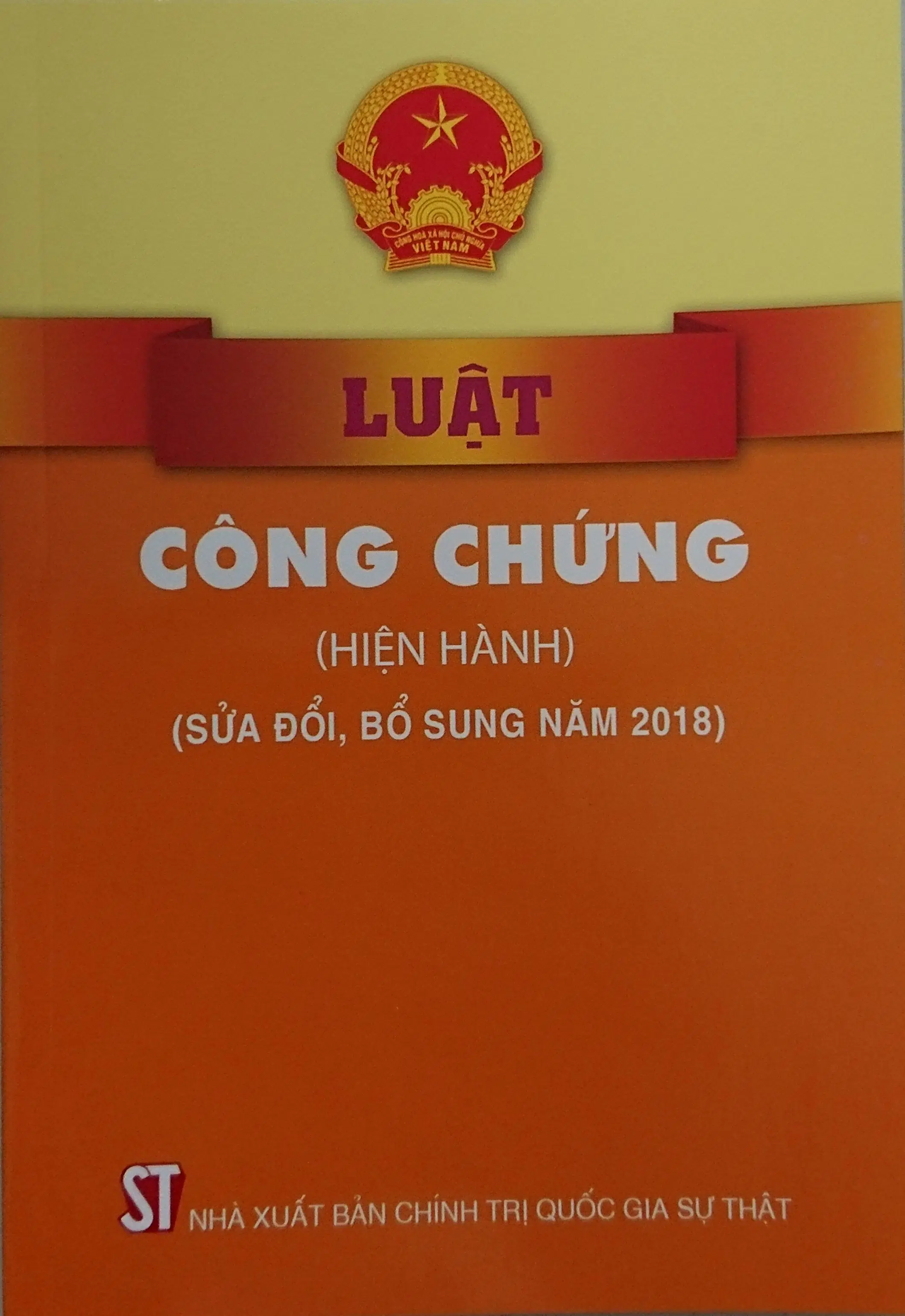 Quy định Của Luật Công Chứng 2014 Về Công Chứng Giấy Tờ