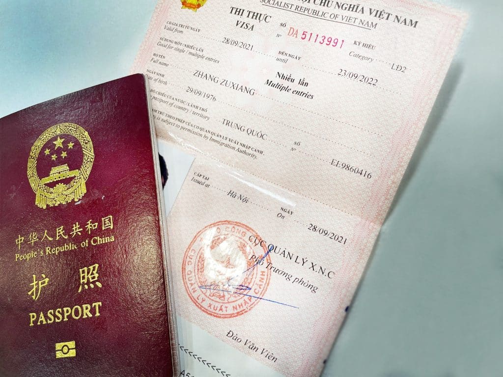 Thủ tục xin visa Trung Quốc 3 tháng nhiều lần