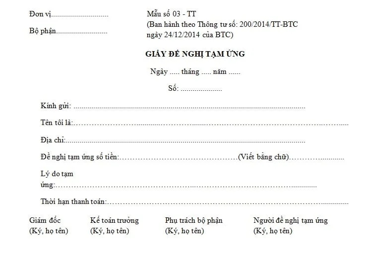 Tạm ứng Là Gì Quy Trình Tạm ứng Như Thế Nào