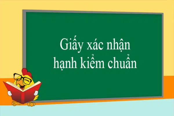 Giay Xac Nhan Hanh Kiem