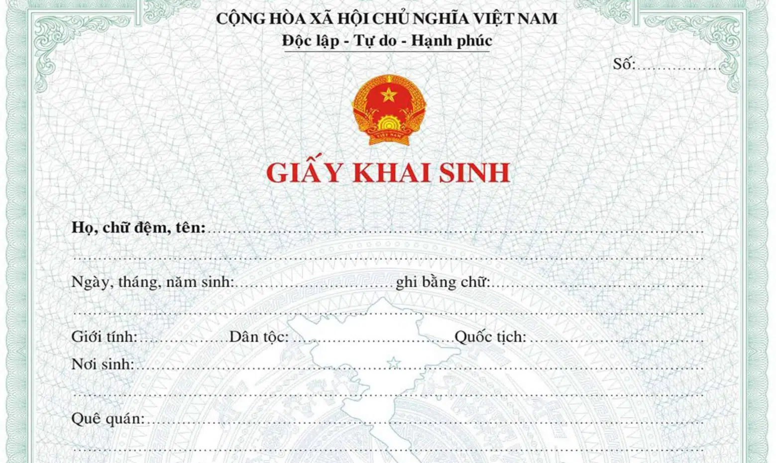 Làm giấy khai sinh cho con có cần hộ khẩu không?