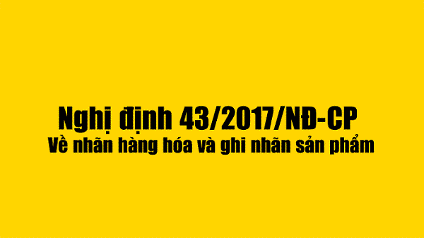 Nghi Dinh 43 2017 Nd Cp