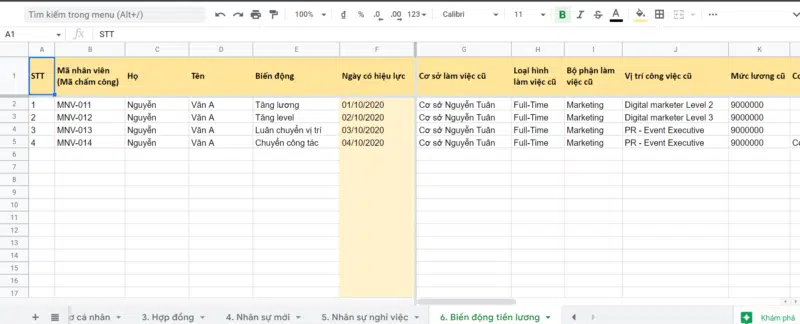 Bieu Mau Quan Ly Nhan Su Excel.xlsx Google Trang Tinh Google Chrome 7 14 2022 4 28 40 Pm Min 800x324